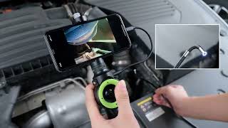 360° rotating endoscope with rocker operation #endoscope #tools screenshot 3