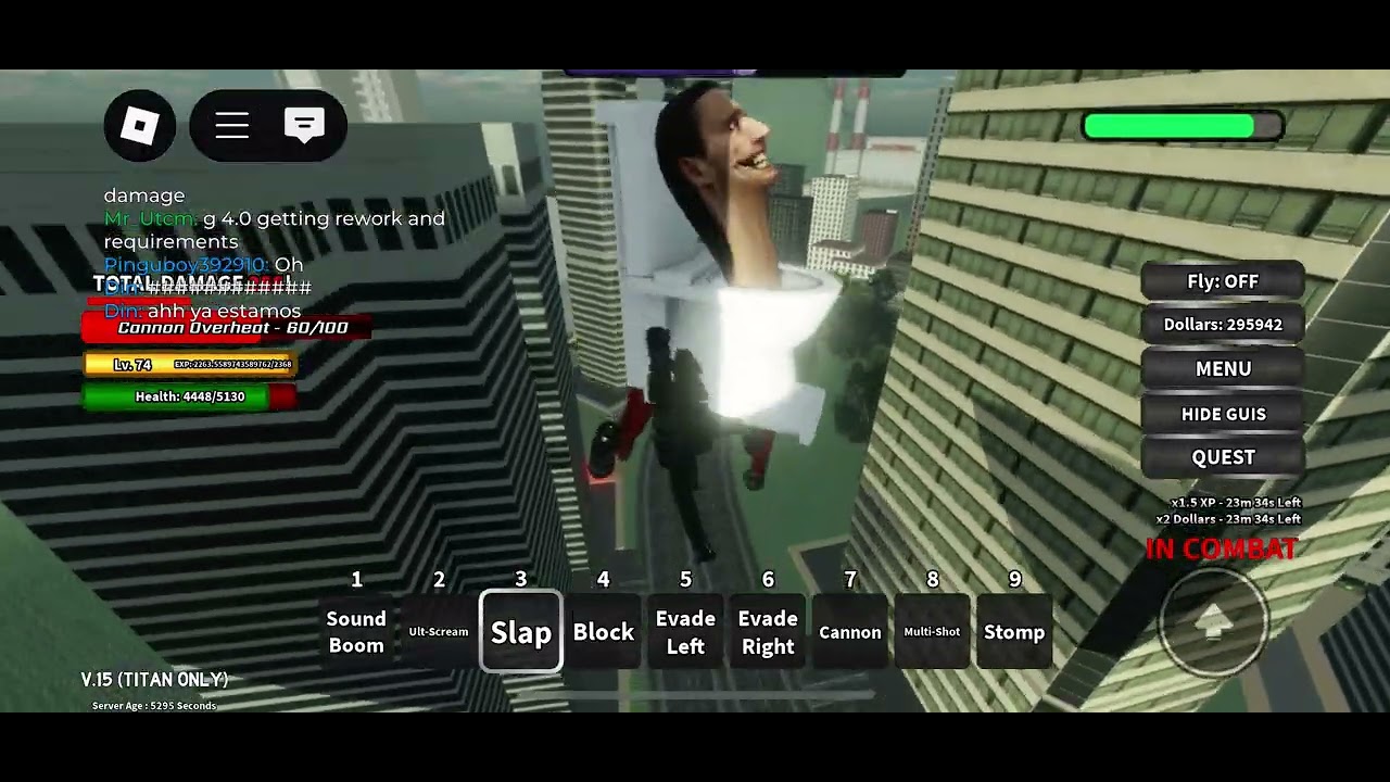 Titan speaker man gameplay in bathub universe TITAN SEVERAL. Like, share, subscribe.  