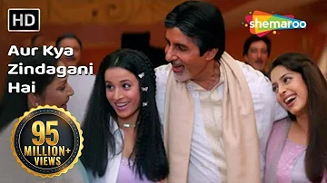Aur Kya Zindagani Hai (I) (HD) | Ek Rishtaa: The Bond Of Love Song | Amitabh Bachchan | Rakhee
