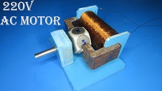 How to make a very strong 220V AC  motor