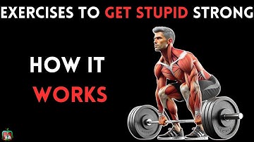 7 Exercises To Get Stupid STRONG (guide for beginners)