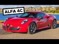 2015 Alfa Romeo 4C Review - Does This Carbon Fiber Tubbed Sports Car Perform Above Its Price?