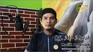 Qori' Merdu Surat Al Ahzab ayat 21-22 || Malik Andriadi || Rumah Harapan