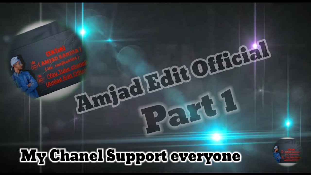 Amjad Edit Official | Part 1 | Agar tum sath ho for background music ...