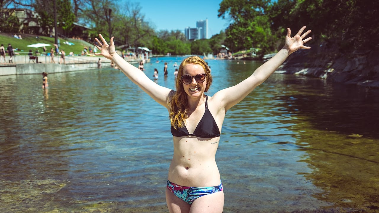 SUMMER IS HERE! - Exploring a Naturally Fed Spring Pool (Barton Springs)