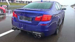 BMW M5 F10 w/ Meisterschaft Exhaust System! LOUD REVS!