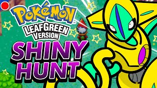 DEOXYS Shiny Hunting in Pokemon Leaf Green FULL ODDS (5200+ Resets)