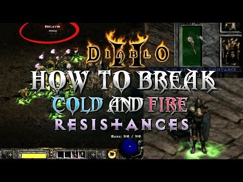 How to Break Cold and Fire Immune Monsters - Diablo 2