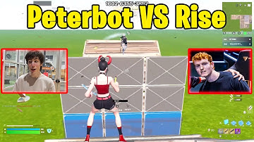 Peterbot VS Rise 1v1 TOXIC Buildfights!