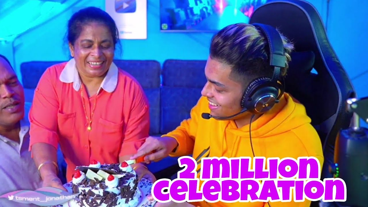 JONATHAN CELEBRATE 2 MILLION WITH MOM❤️ AND DAD❤️ | a massive journey of 2years on youtube congrats🔥
