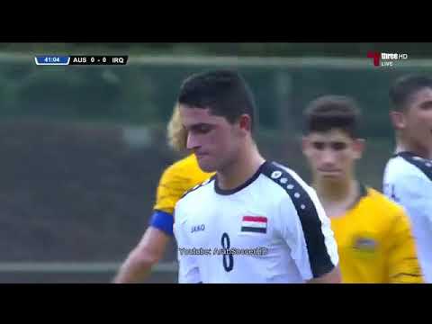 اهداف لقاء العراق استراليا فوز الكنغر بثنائية لهدف نهائيات امم اسيا للناشئين جولة 02