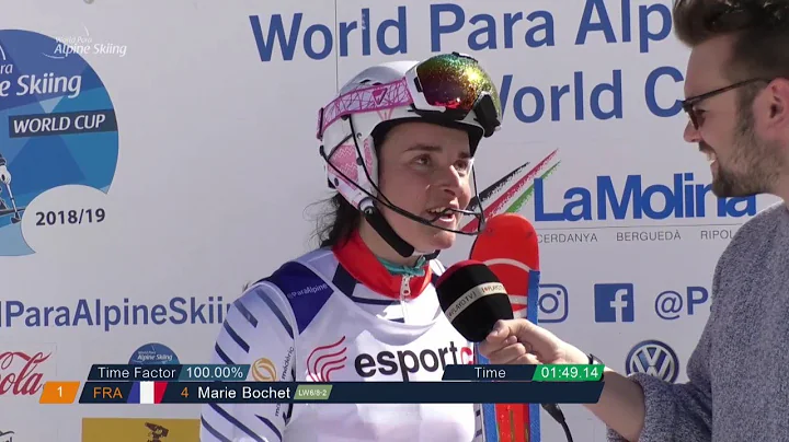 Marie Bochet | Slalom Standing Day 4 | World Para ...