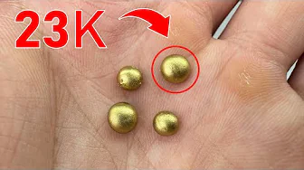 Say Goodbye To Factories, Step By Step To Make 23K Gold At Home No Need Machines