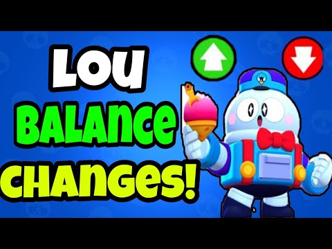 Lou Brawler Balance Changes Upcoming Lou Balance Changes Lou Changes Brawl Stars Youtube