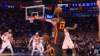 Onyeka Okongwu Hits The Buzzer-Beater 3-Pointer To End The 1St Half Off An Ist By Jalen Johnson