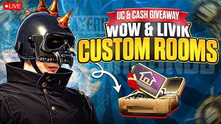 Pubg Mobile Live Custom Rooms | Wow Rooms Live Pubg | Uc & Cash Rooms screenshot 1