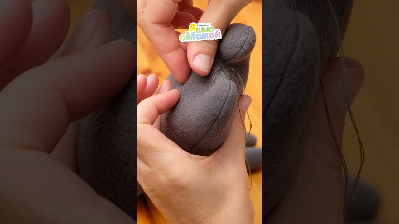 Как сшить медведя своими руками #рукоделие #творчество #шитье #яшью