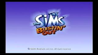 The Sims: Bustin' Out Title Screen (PS2, Xbox, Gamecube)