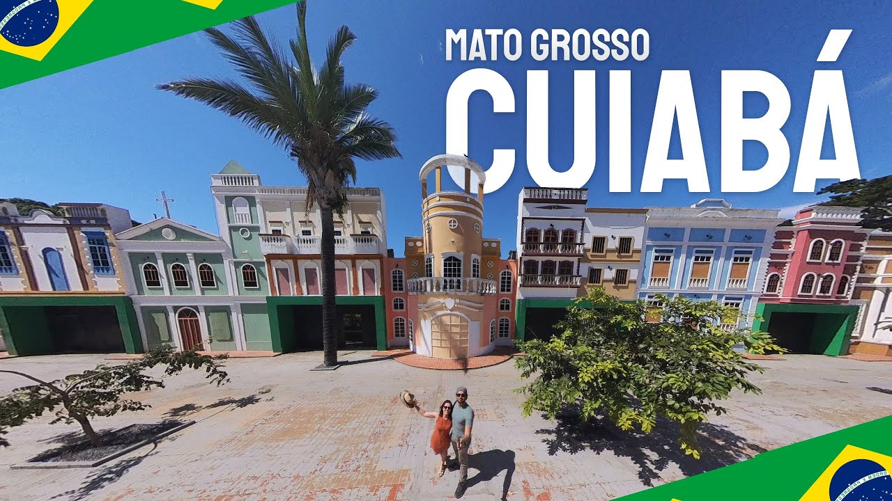 CUIABÁ, MATO GROSSO | Conhecendo 15 PONTOS TURÍSTICOS | 4K