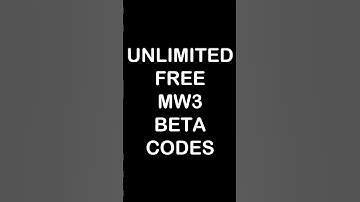 GET UNLIMITED FREE MW3 BETA CODES NOW!