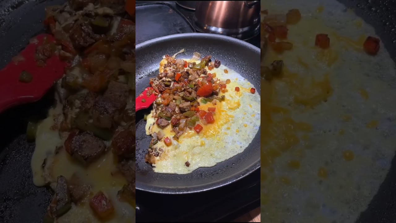 Here’s a dope idea, sausage and egg breakfast burrito……..