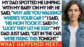 Dad Asked Why Didn't You Drive — I Said My Husband's Mother Took My Car to 'Keep Me Controlled'