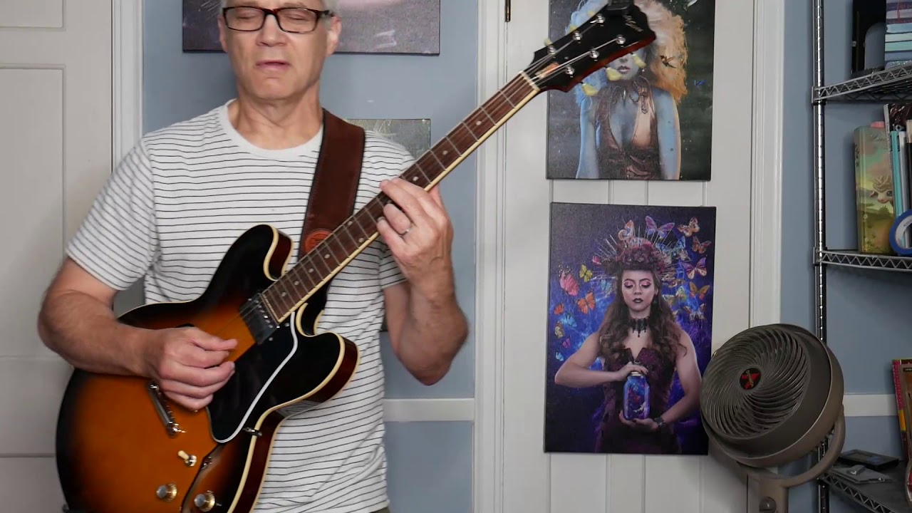 Evening Giant Steps practice with Raezer's Edge Luna 200R amp