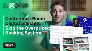 Conference Room Digital Signage: Skip the Overpriced Booking System screenshot 1