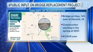 Public Input On Bridge Replacement Project