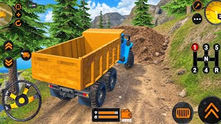 Backhoe Loader JCB Simulator Gameplay - Indian Vehicles Truck JCB Driving - Android Gameplay screenshot 1