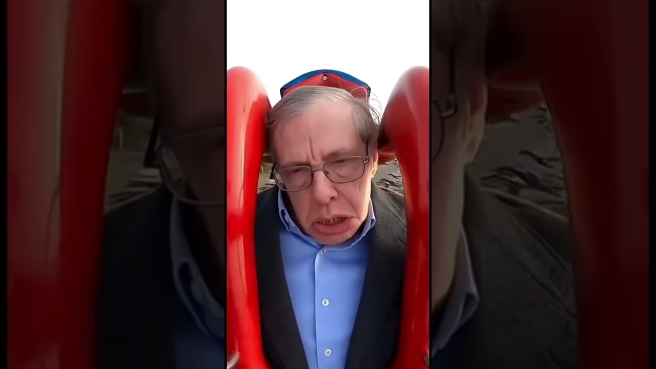 Funny AI Stephen Hawkings fall 