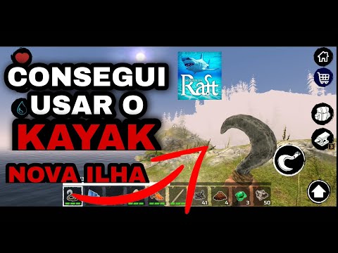 COMO USAR O KAYAK E VIAJAR PRA OUTRAS ILHAS - Survive on Raft