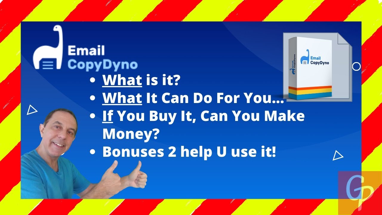 Email CopyDyno Review + Bonuses = 🤑 How To Write Copy and  🤑 Emails To Increase Sales 🤑