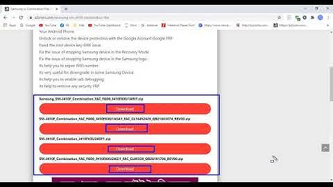 Download Samsung SM-J410F Combination File | Firmware | Flash File