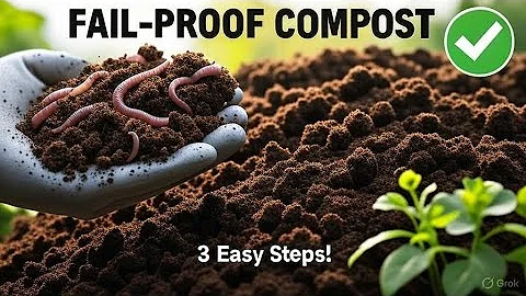 How to Create FAIL-PROOF Compost in 3 Easy Steps 🌿 | Composting Made Simple for Any Garden