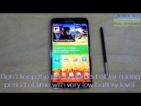 Samsung Galaxy Note 3 BATTERY SAVING GOLDEN TIPS!
