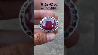 Famous beautiful Big Size Ruby Ring Faisalabadai || For order WhatsApp 03000831807 Profile