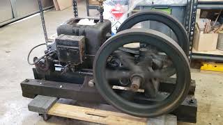 Witte 2 horsepower hit and miss engine.