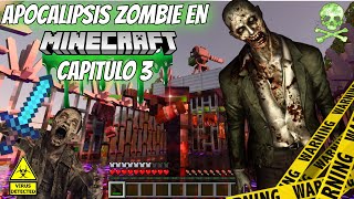 MINECRAFT, PERO HAY UN APOCALIPSIS ZOMBIE- CAPITULO 3 , COMENZAMOS EL BÚNKER!!!!