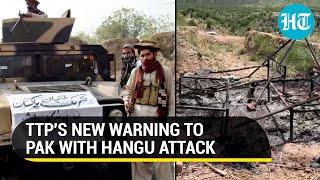 50 TTP Militants Vs Four Cops: How Pak Taliban warned Sharif Govt with attack in Hangu | Watch