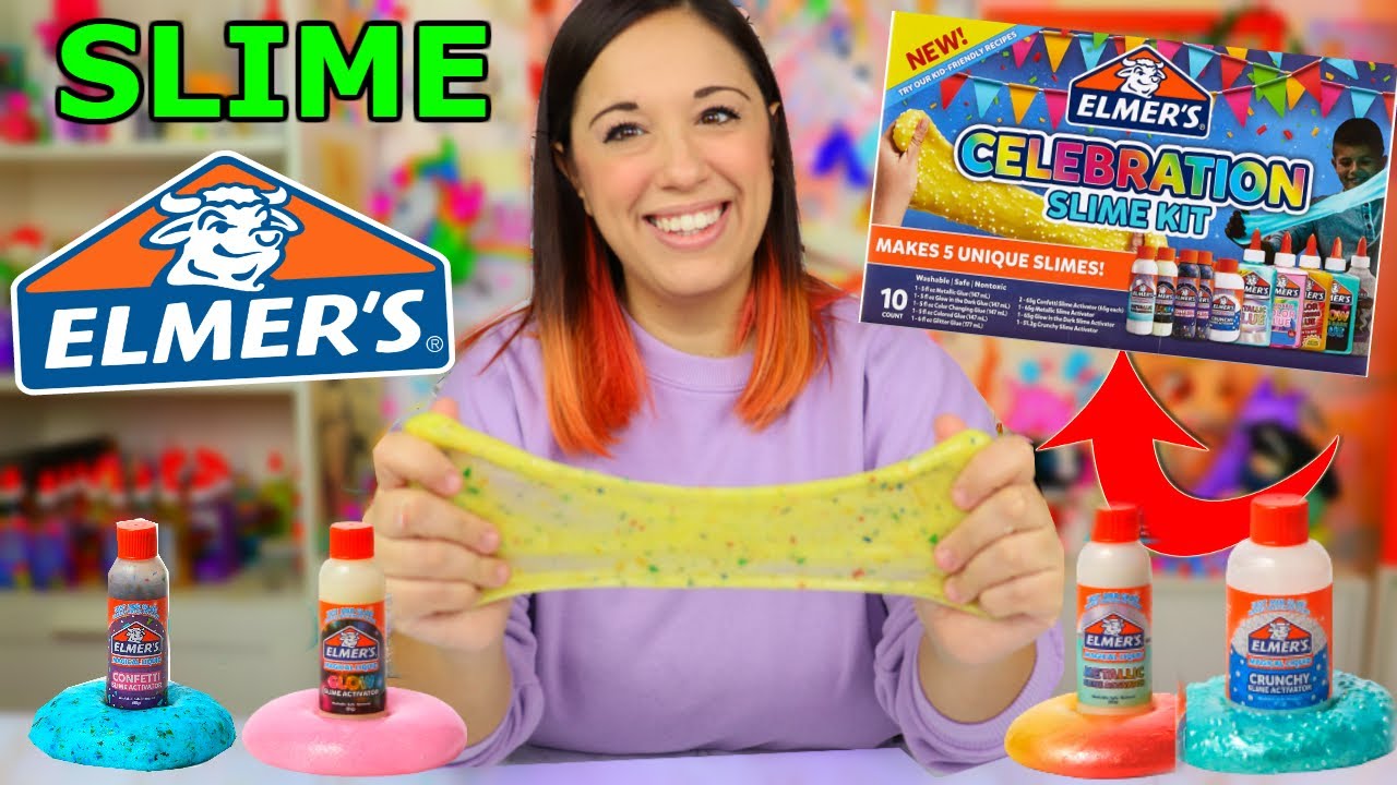 SLIME KIT ELMERS NUOVO PER LA PRIMA VOLTA IN ITALIA! (Nuovi addensanti ...