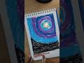 oil pestel scenery drawing 🖼️🎨 night 🌃 view moon 🌙 light #subscribers #art #diy #artist_saumya_