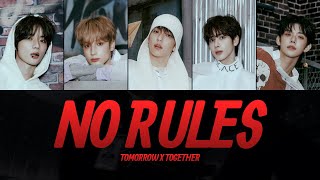 Txt 투모로우바이투게더 No Rules Lyrics Video Kpopworld Music