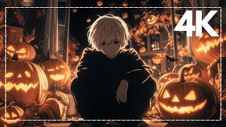 Anime Halloween 4K Wallpaper   Live Wallpaper