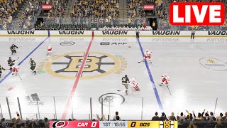 NHL LIVE🔴 Carolina Hurricanes vs Boston Bruins - 9th April 2024 | NHL Full Match - NHL 24