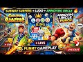 3 Games Live 🔴 Subway Surfers + Annoying Uncle + Ludo King | Funny Gameplay#gaming