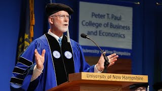 Roger W. Stephenson 79, 83G Unh Commencement Speech