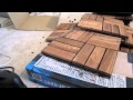 Turn IKEA decking into a bath mat | supplemental video Turn IKEA decking into a bath mat | supplemental video
