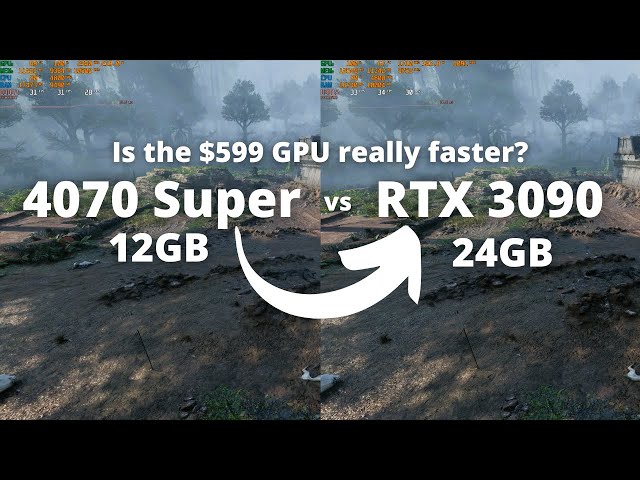 Did Nvidia Lie? RTX 4070 Super vs RTX 3090: The Ultimate Comparison!!! class=