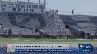 Ysleta ISD campuses begin summer workouts